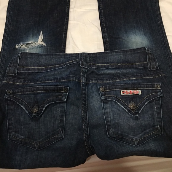 Hudson Jeans left knee rip size 26 style W170DHA - Picture 1 of 8
